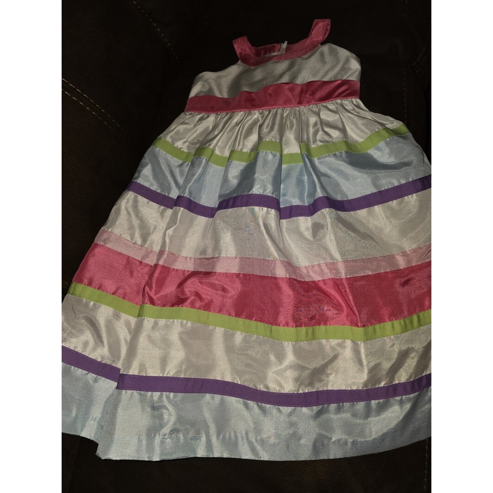 Gymboree‎ spring celebrations easter striped dress size 9